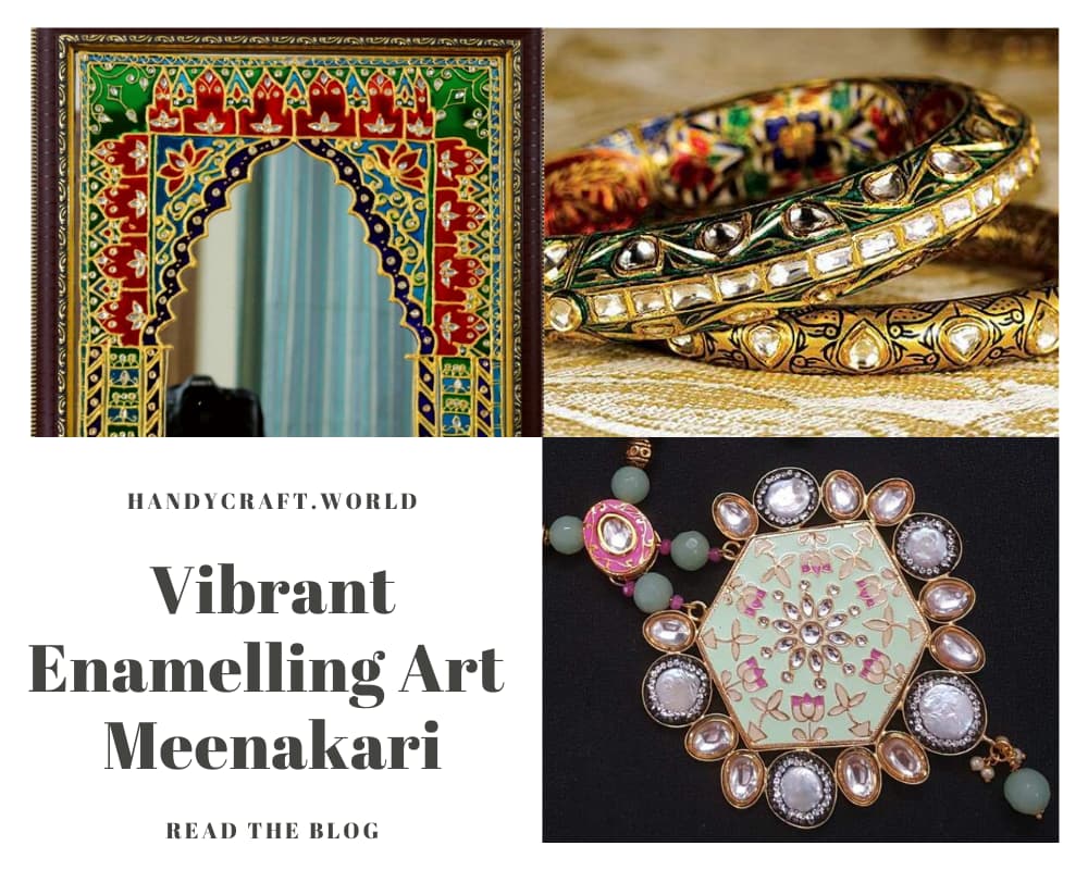 Enamelling Meenakari Jewellery | Stone Carving
