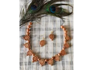 Bid-Coins Terracotta Necklace Set