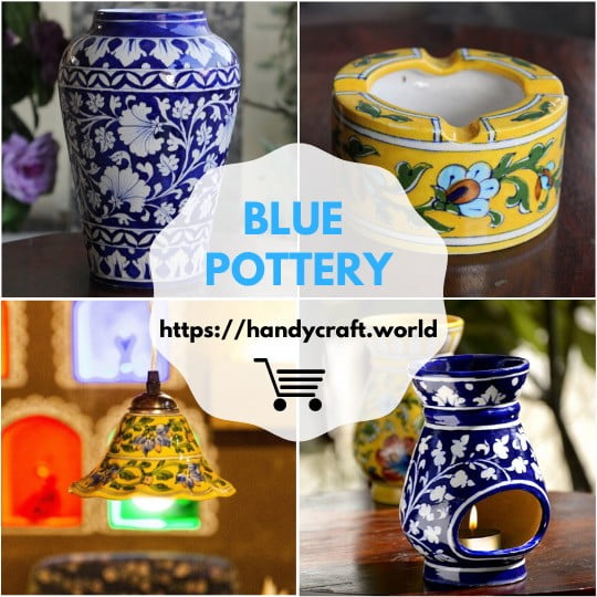 ‘Blue Pottery Jaipur - Journey to No Clay Pottery’ 2 blue pottery jaipur