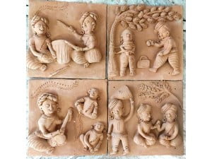 Handmade Terracotta Plaques