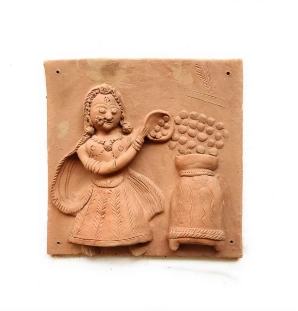 Handmade Clay Plaques (Set of Four)