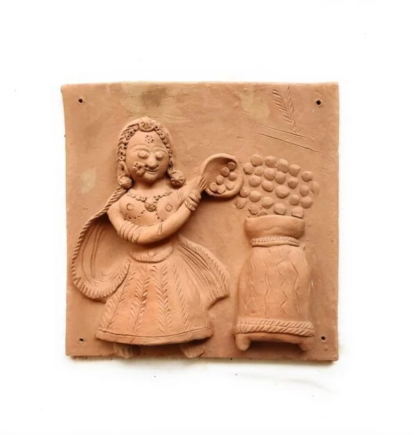 Handmade Clay Plaques (Set of Four)