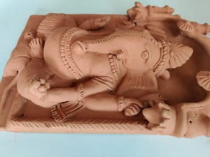 Ganpati Terracotta Murti