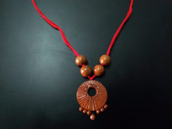 Handcrafted Terracotta Pendant |