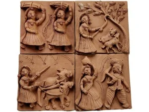 Village Tales Terracotta Plaques