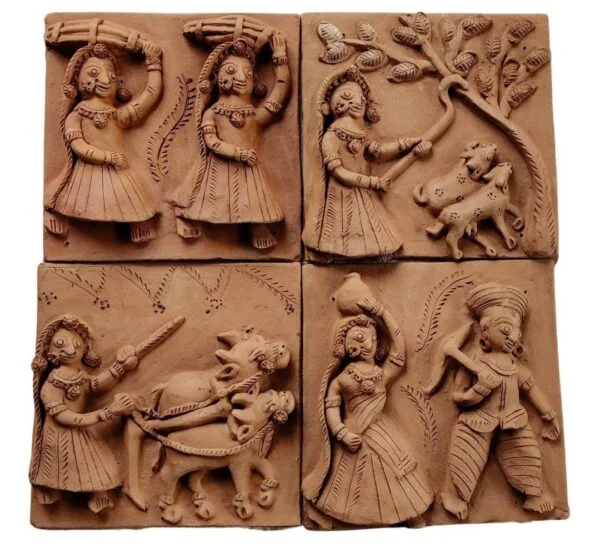 Village Tales Terracotta Plaques