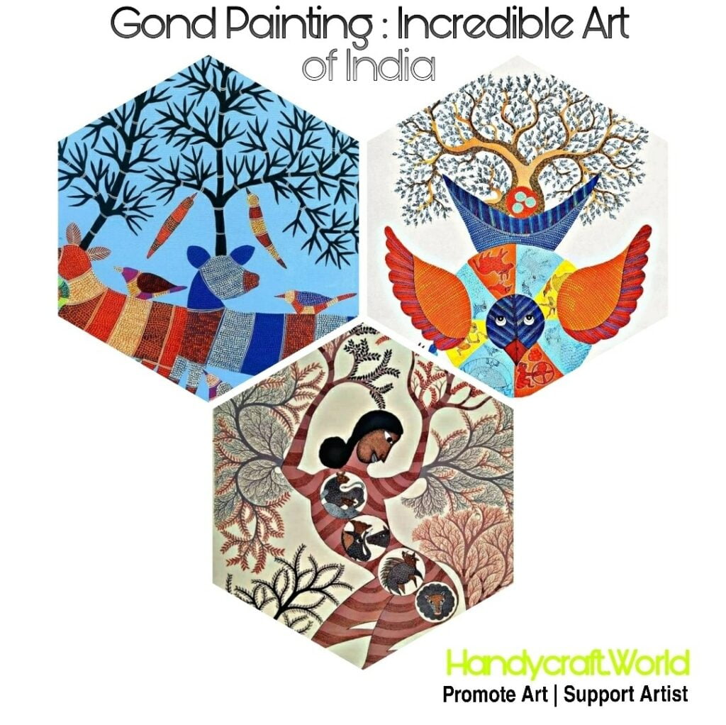 gond painting | gond art