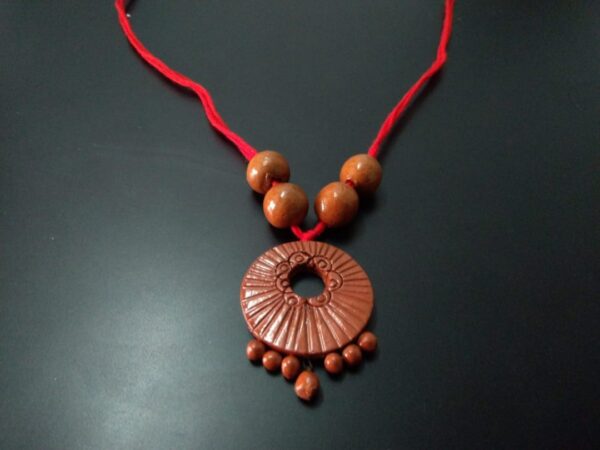 Handcrafted Terracotta Pendant |