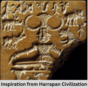 terracotta harappa seals indus valley molela art authentic historical replicas, Terracotta Pashupati Harappa Seal
