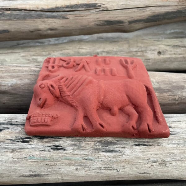 Terracotta Harappa Bull Seal | Harappa Bull Seal |