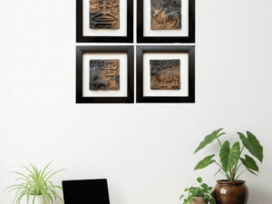 harappa seals terracotta indus valley molela art authentic historical replicas bare hand tiger wrestling, Molela Terracotta, Harappan Seal Tiles – A Tribute to the Harappa Indus Valley Civilization