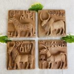 harappa seals terracotta indus valley molela art authentic historical replicas bare hand tiger wrestling, Molela Terracotta, Harappan Seal Tiles – A Tribute to the Harappa Indus Valley Civilization